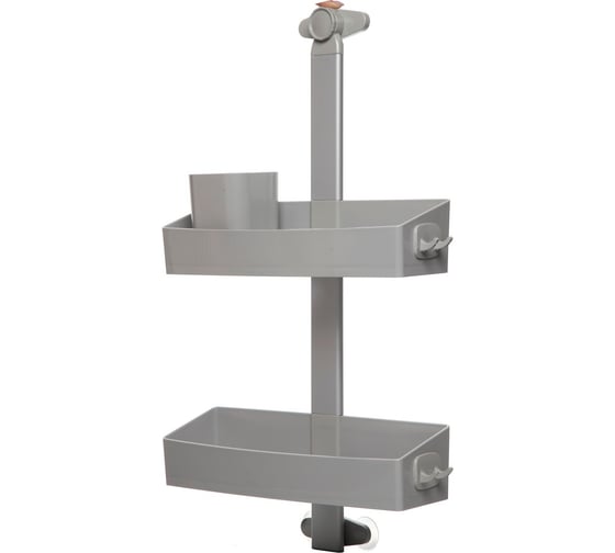 Душевая полка NAVAKO crafty metallic grey 10075