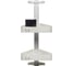 Душевая полка NAVAKO wily white/anthracite 10066 1