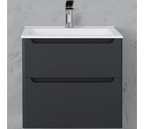 Подвесная тумба LAPARET Sinergia 60 см антрацит 60x60 см (уп 1 шт) Sin.01.60/P/A х9999288078