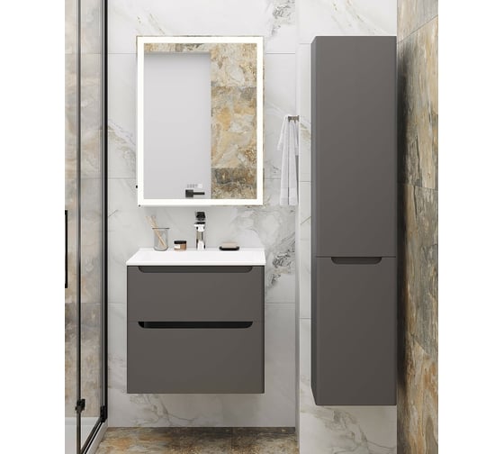 Пенал LAPARET Sinergia антрацит 30x34 см (уп 1 шт) Sin.04.150/P/A х9999288080