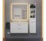 Тумба под раковину для ванной Uperwood Modul_80 см, подвесная, глянцевая, белая 2930205152 5