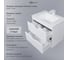 Тумба под раковину для ванной Uperwood Modul_100 см, подвесная, матовая, белая/графит 2930205356 3