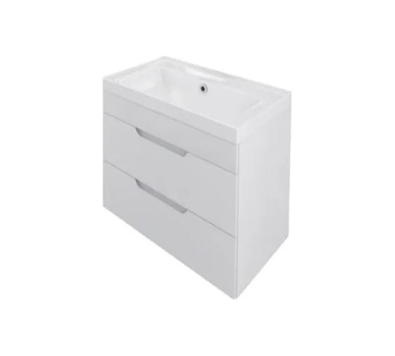 Подвесная тумба под умывальник Toppus Satin 60 fest, белый глянец 9711.004 1