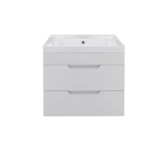 Подвесная тумба под умывальник Toppus Satin 60 fest, белый глянец 9711.004