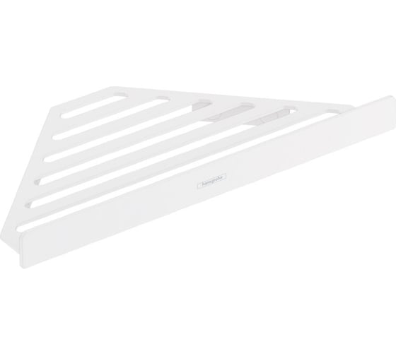 Угловая полка Hansgrohe Addstoris матовый белый 41741700 00000091984