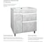Напольная тумба Toppus Velvet 75 под умывальник quadro, светлый камень 9711.016 8