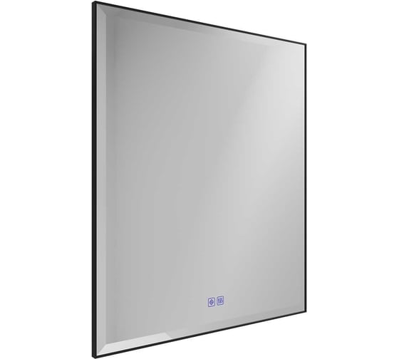 Зеркало Terminus Соренто с LED подсветкой 700x600 (черный) 06M70x60B