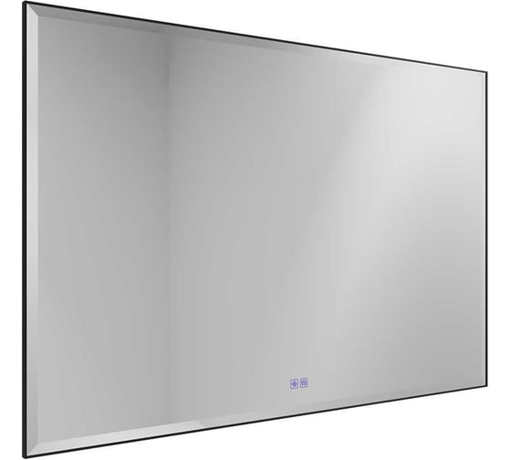Зеркало Terminus Соренто с LED подсветкой 800x1200 (черный) 4673735602670