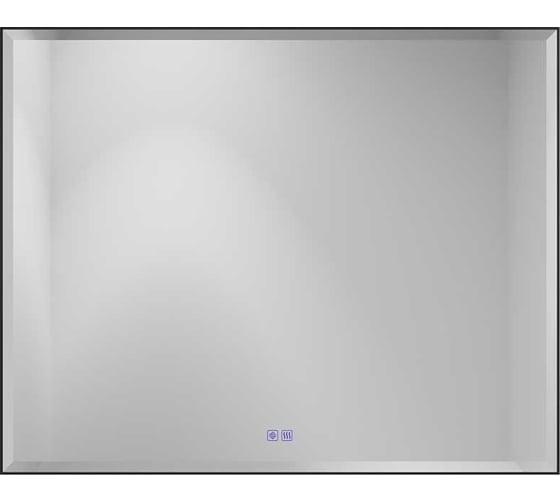 Зеркало Terminus Соренто с LED подсветкой 800x1000 (черный) 06M80x100B