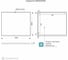 Зеркало Terminus Соренто с LED подсветкой 800x1000 (черный) 06M80x100B 5