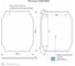 Зеркало Terminus Ватикан с LED подсветкой 1000x800 02M100x80B 8