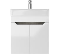 Подвесная тумба Айсберг Мечта под умывальник "Енисей 50" без ящика, бетон DM2334T