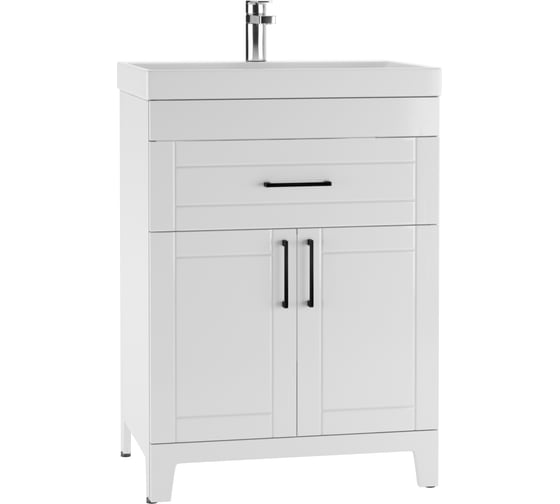 Тумба Домино Charlie под умывальник "Classic 60" с одним ящиком DCh2505T