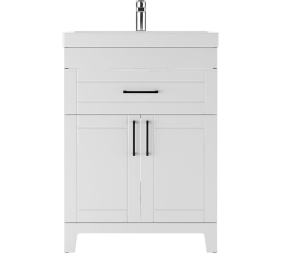 Тумба Домино Charlie под умывальник "Classic 60" с одним ящиком DCh2505T