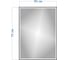 Зеркало Teymi Helmi 50x70, LED Black Edition T20302 ЦБ-00259202 9