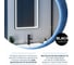 Зеркало Teymi Helmi 40x70, LED Black Edition T20301 ЦБ-00259201 5