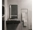 Зеркало Teymi Helmi Loft 50x90, Black Edition, черная стальная рама, полка T20308 ЦБ-00263634 3