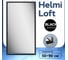Зеркало Teymi Helmi Loft 50x90, Black Edition, черная стальная рама, полка T20308 ЦБ-00263634 7