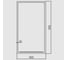 Зеркало Teymi Helmi Loft 50x90, Black Edition, черная стальная рама, полка T20308 ЦБ-00263634 8