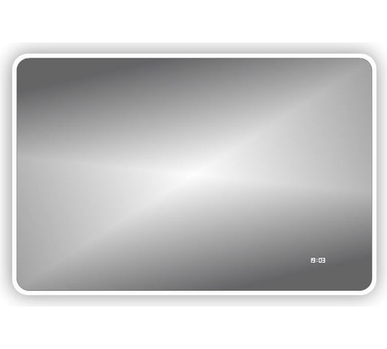 Зеркало Teymi Aina 120x80, LED подсветка, часы T20009С ЦБ-00260761 1