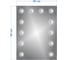 Зеркало Teymi Tiko 60x80, гримерное T20901 ЦБ-00259206 11