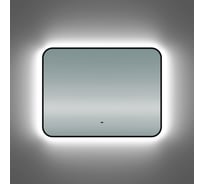 Зеркало Teymi Solli Black Soft Line 80x60, LED подсветка, сенсор на взмах T20232S ЦБ-00265145