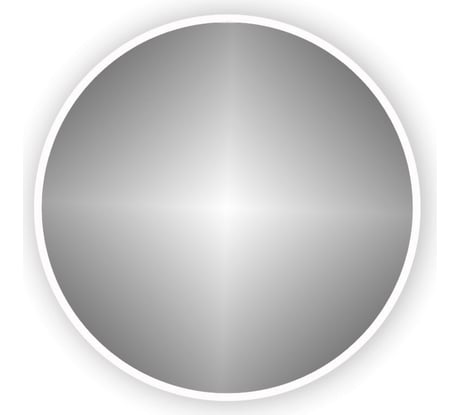 Зеркало Teymi настенное с подсветкой в ванную круглое Lina D70 LED T20102 ЦБ-00260759