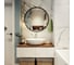 Зеркало Teymi Lina Loft D77, Black Edition, черная рамка T20106 ЦБ-00263639 8
