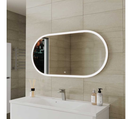 Зеркало Teymi Iva 60x120, LED подсветка, сенсор T20605S ЦБ-00263637