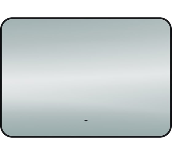 Зеркало Teymi Solli Black Soft Line 100x70, LED подсветка, сенсор T20231S ЦБ-00265140