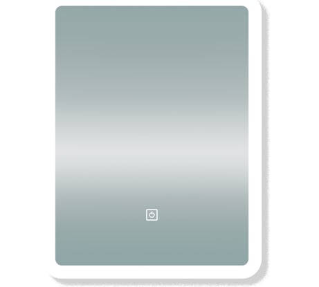 Зеркало Teymi Solli Glam 33x43, косметическое для макияжа, LED подсветка, сенсор T20236S ЦБ-00265648