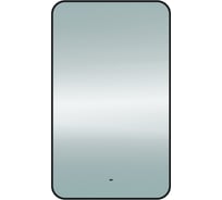 Зеркало Teymi Solli Black Soft Line 60x100, LED подсветка, сенсор T20234S ЦБ-00265142