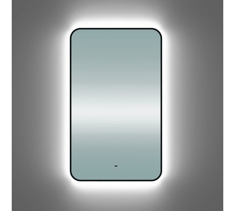 Зеркало Teymi Solli Black Soft Line 60x100, LED подсветка, сенсор T20234S ЦБ-00265142