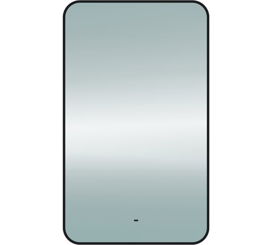 Зеркало Teymi Solli Black Soft Line 60x100, LED подсветка, сенсор T20234S ЦБ-00265142