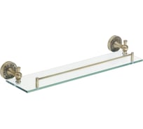 Стеклянная полка Rose одноярусная RG1019Q