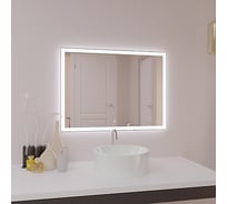 Зеркало с LED подсветкой SANTREK HOME "КРИСТАЛЛ премиум" 800x600 мм 79472