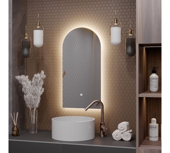 Зеркало Alias Метида 110x60 с нейтральной LED-подсветкой me110602