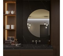 Зеркало Alias Дафна 90x70, обрез справа d9070r