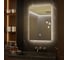 Зеркало Alias Квартал 120x90 с нейтральной LED-подсветкой, вертикальное q120902 6
