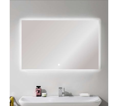 Зеркало Alias Квартал 40x80 с LED-подсветкой 3в1, горизонтальное q40804