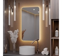 Зеркало Alias Палантин 120x60 с тёплой LED-подсветкой и механической кнопкой pr1206033