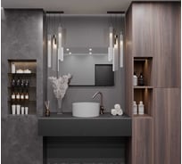 Зеркало Alias Эос 80x120 для ванной, горизонтальное en80120