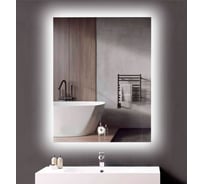 Зеркало Alias Квартал 120x80 с LED-подсветкой 3в1, вертикальное q120804