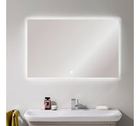 Зеркало Alias Квартал 80x100 с LED-подсветкой 3в1 горизонтальное q801004