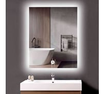 Зеркало Alias Квартал 80x40 с LED-подсветкой 3в1 вертикальное q80404