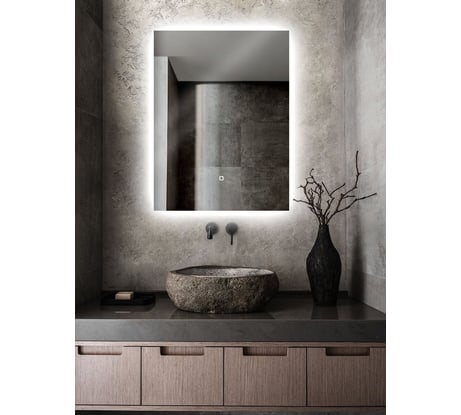 Зеркало Alias Квартал 70x50 с нейтральной LED-подсветкой q70502