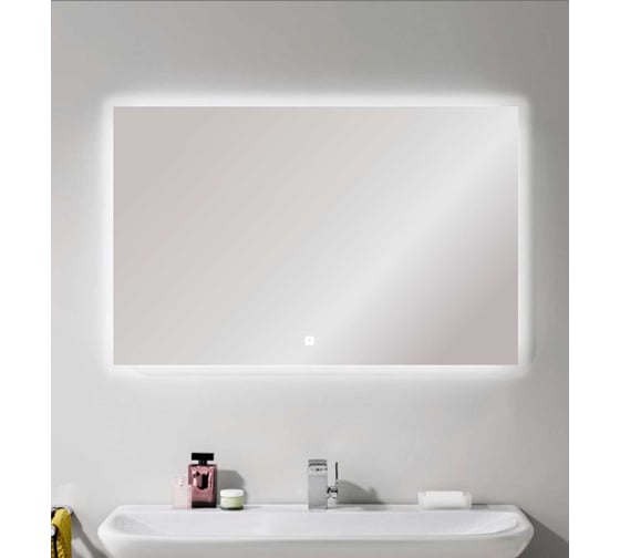 Зеркало Alias Квартал 70x90 с LED-подсветкой 3в1, горизонтальное q70904