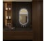 Зеркало Alias Олимпия 90x45 для ванной с холодной LED-подсветкой o90451 5