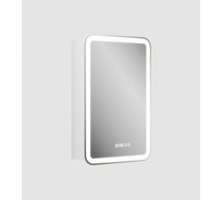 Зеркальный шкаф Teymi Solli 50x75, LED, сенсор, часы, смена цвета T60209CS ЦБ-00263646