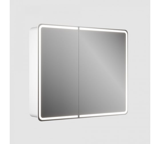 Зеркальный шкаф Teymi Solli 100x80, LED, сенсор на взмах, оборачиваемый T60208IR ЦБ-00263906